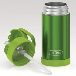 Water Bottles<Thermos FUNtainer Stainless Steel Vacuum Insulated Water Bottle, 12 oz., Lime (THRF4100LM6)