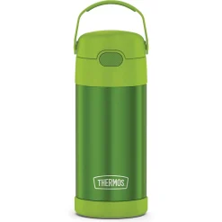 Water Bottles<Thermos FUNtainer Stainless Steel Vacuum Insulated Water Bottle, 12 oz., Lime (THRF4100LM6)
