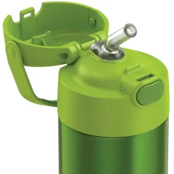 Water Bottles<Thermos FUNtainer Stainless Steel Vacuum Insulated Water Bottle, 12 oz., Lime (THRF4100LM6)