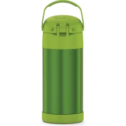 Water Bottles<Thermos FUNtainer Stainless Steel Vacuum Insulated Water Bottle, 12 oz., Lime (THRF4100LM6)