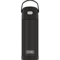 Water Bottles<Thermos FUNtainer Stainless Steel Vacuum Insulated Water Bottle, 16 oz., Black Matte (THRF41101BK6)