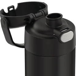 Water Bottles<Thermos FUNtainer Stainless Steel Vacuum Insulated Water Bottle, 16 oz., Black Matte (THRF41101BK6)