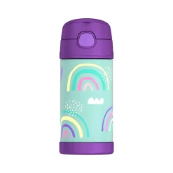 Water Bottles<Thermos FUNtainer Stainless Steel Vacuum Insulated Water Bottle, 12 oz., Multicolor (F4103NLA6ST)