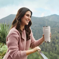 Thermos Icon Stainless Steel Vacuum Insulated, 24 oz., Sandstone, (THRIS1112SN4)