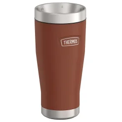 Thermos Icon Stainless Steel Vacuum Insulated Tumbler, 16 oz., Saddle (IS1012SD4)