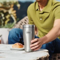 Thermos Icon Stainless Steel Vacuum Insulated Tumbler, 16 oz., Matte (IS1012MS4)