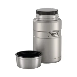 Thermos King Food Jar, Black/Silver, 24 Oz. (SK3020MSDB4) Online