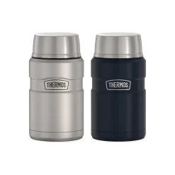 Thermos King Food Jar, Black/Silver, 24 Oz. (SK3020MSDB4) Online