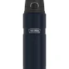 Thermos King Stainless Steel Vacuum Insulated Travel Mug, 24 oz., Midnight Blue (THRSK4000MDB4)