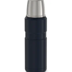 Thermos 16-Ounce Stainless King Vacuum-Insulated Stainless Steel Compact Bottle, Midnight Blue (SK2000MDB4)