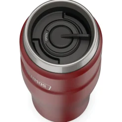 Thermos 16-Ounce Stainless King Vacuum-Insulated Stainless Steel Travel Tumbler, Rustic Red (SK1005MR4)