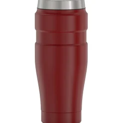 Thermos 16-Ounce Stainless King Vacuum-Insulated Stainless Steel Travel Tumbler, Rustic Red (SK1005MR4)