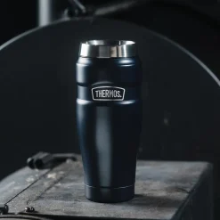 Thermos 16-Ounce Stainless King Vacuum-Insulated Stainless Steel Travel Tumbler, Midnight Blue (SK1005MDB4)