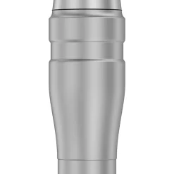 Thermos 16-Ounce Stainless King Vacuum-Insulated Stainless Steel Travel Tumbler, Matte Steel (SK1005MSTRI4)