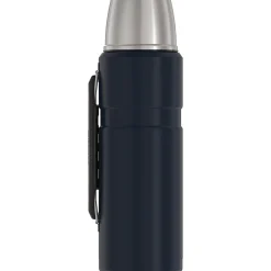 Thermos 40-Ounce Stainless King Vacuum-Insulated Stainless Steel Beverage Bottle, Midnight Blue (SK2010MDB4)
