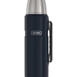 Thermos 40-Ounce Stainless King Vacuum-Insulated Stainless Steel Beverage Bottle, Midnight Blue (SK2010MDB4)