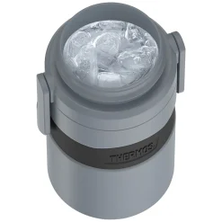 Thermos Plastic Double Wall Insulated Jug, 32 oz., Charcoal (THRTP4801CH4)