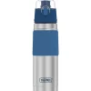 Water Bottles<Thermos Stainless Steel Vacuum Insulated Water Bottle, 18 oz., Slate Blue (THR2465SSB6)