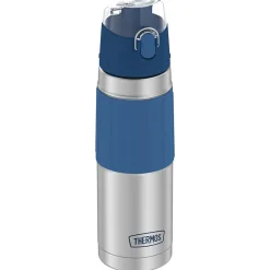 Water Bottles<Thermos Stainless Steel Vacuum Insulated Water Bottle, 18 oz., Slate Blue (THR2465SSB6)
