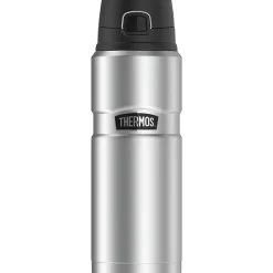 Water Bottles<Thermos Stainless Steel Vacuum Insulated Travel Mug, 24 oz., Silver (THR4000STTRI4)