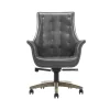 Brooks Ergonomic Bonded Leather Swivel Executive Chair, Gray (51493-GRY) Office Chairs