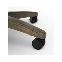 Brooks Ergonomic Bonded Leather Swivel Executive Chair, Gray (51493-GRY) Office Chairs