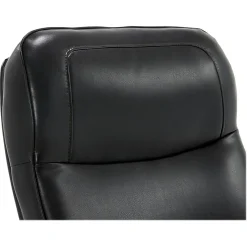 New Lockhart Ergonomic Bonded Leather Swivel Executive Chair, Black (51494-BLK) Office Chairs