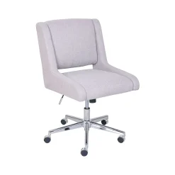 Outlet Thomasville Lynx Fabric Computer and Desk Chair, Oatmeal (46436) Office Chairs