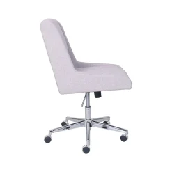 Outlet Thomasville Lynx Fabric Computer and Desk Chair, Oatmeal (46436) Office Chairs