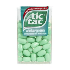 Gum & Mints<Tic Tac Wintergreen Mints, 2 oz., 60 Pieces/Pack, 12/Box (241-00012)