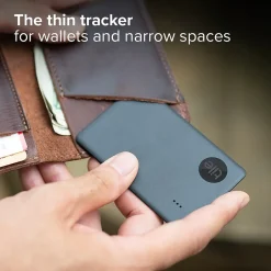 Tile by Life360 Slim Bluetooth Tracker, Black (RE-41001)