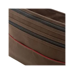 Token Sheridan Nylon Contemporary Messenger Bag, Dark Brown (TK-4346Z-WN DBR)