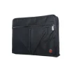 Token Woodlawn Canvas Portfolio Case with Zipper Closure, Black (TK-155-WX BLK)
