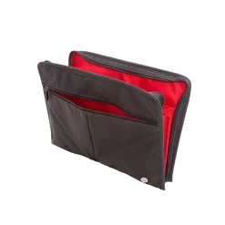 Token Woodlawn Nylon Padfolio with Zipper Closure, Navy (TK-155-WN NVY)