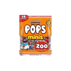 Hard Candy & Lollipops<Tootsie Roll Pops Miniature Lollipops, Assorted Flavors, 36 oz., 200 Pieces (CRM04200)