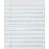TOPS College Ruled Filler Paper, 8.5" x 11", 3-Hole Punched, 500 Sheets/Pack (62349) Outlet