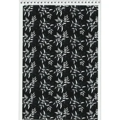 TOPS Designer Steno Pads, 6" x 9", Gregg Ruled, Black/White, 80 Sheets/Pad, 6 Pads/Pack (80230) Sale