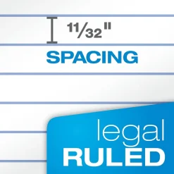 TOPS Docket Gold Notepads, 8.5