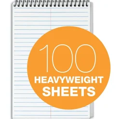 TOPS Docket Gold Steno Pad, 6