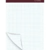 TOPS Docket Notepad, 8.5" x 11.75", Graph Ruled, Burgundy (63752) Sale
