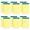 TOPS Docket Notepads, 5" x 8", Narrow Ruled, Canary, 50 Sheets/Pad, 12 Pads/Pack (TOP 63350) New