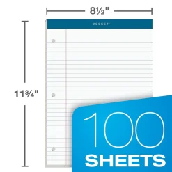TOPS Docket Notepads, 8.25
