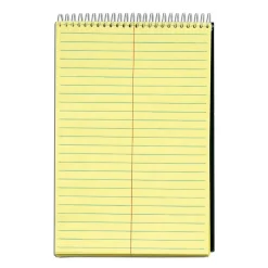 TOPS Docket Steno Book, 6" x 9", Gregg Ruled, Canary, 100 Sheets/Pad (63851) Online