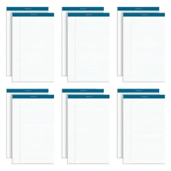 TOPS Docket Writing Pads, 8-1/2" x 14", White, 50 Sheets/Pad, 12 Pads/Pack (63590) Sale