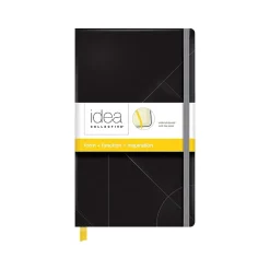 TOPS Idea Collective Journal, 5" x 8.25", Wide Ruled, Black, 240 Pages (56872) Clearance