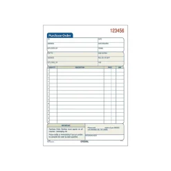 2-Part Carbonless Purchase Requisitions, 7.94"L x 5.56"W, 50 Sets/Book (46140) Business Forms