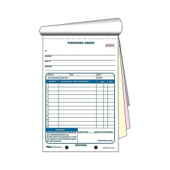 Best 3-Part Carbonless Purchase Requisitions, 5.56"W x 7.94"L, 50 Sets/Book (46141) Business Forms