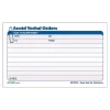 Hot 2-Part Carbonless Work Orders, 4.25"L x 7"W, 50 Sets/Book (46373) Business Forms