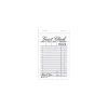 Outlet 1-Part Guest Check Pad, 12 Sets/Book (2100-12) Business Forms