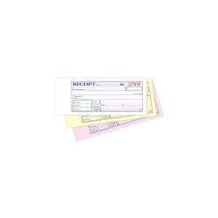 Outlet 3-Part Money/Rent Receipt Book, 2.75